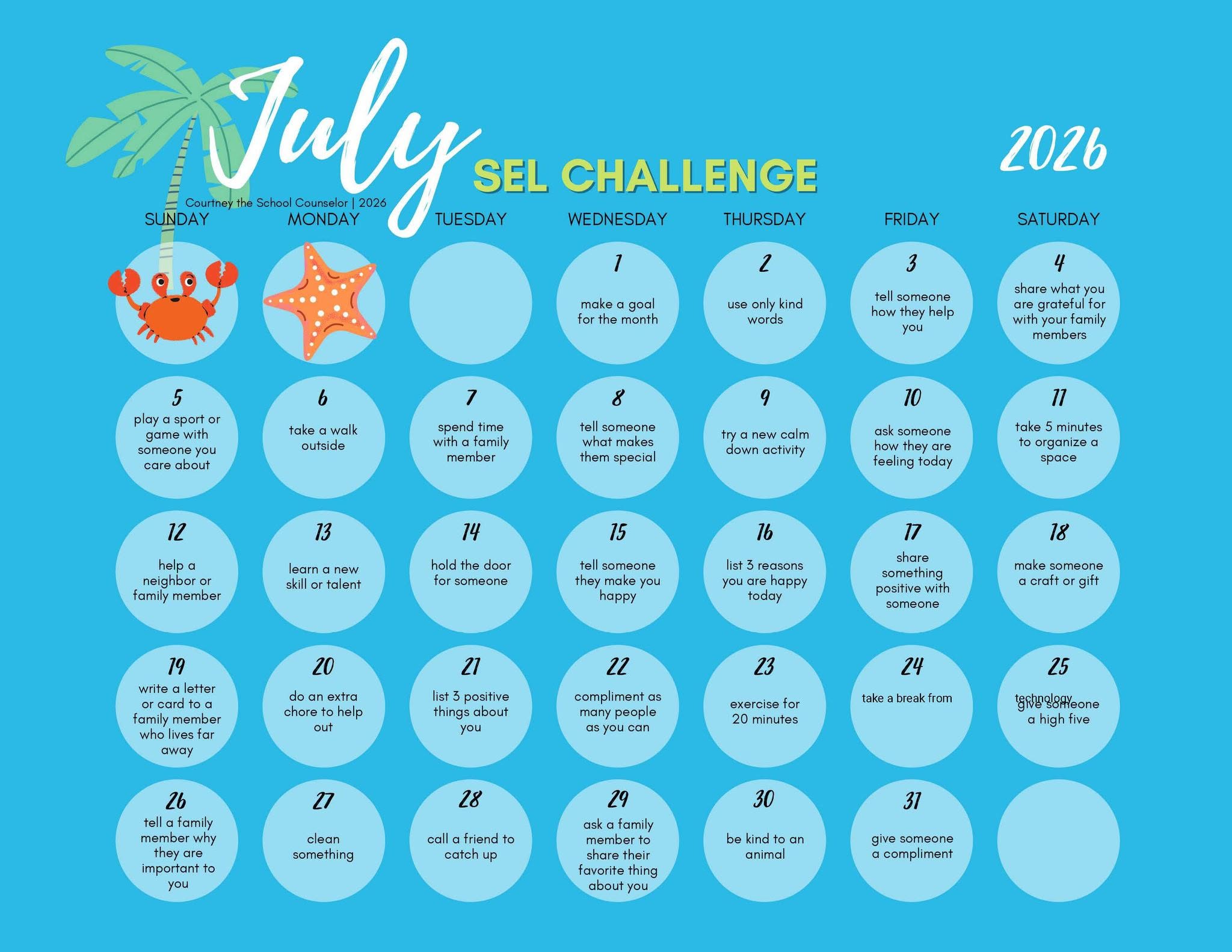 July Activities